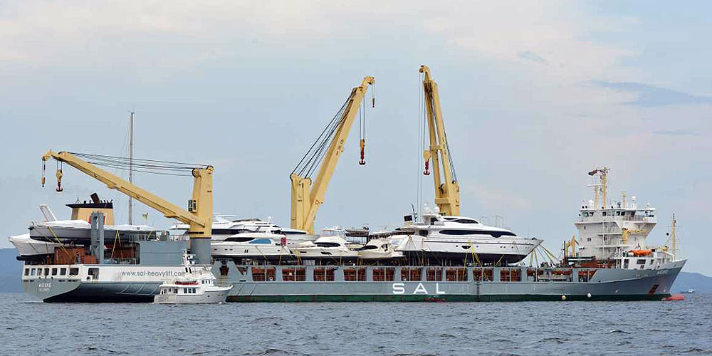 yachttransport mittelmeer kosten