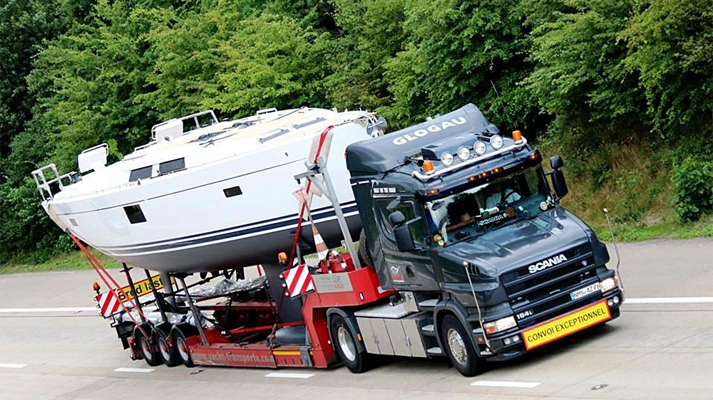 glogau yacht transport