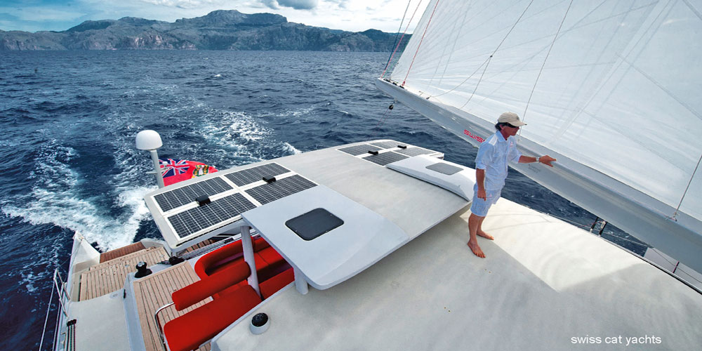 solarmodule yacht test