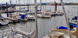 Hafen/Marina Liegegemeinschaft Cuxhaven-Fährhafen (Deutschland/Elbe)