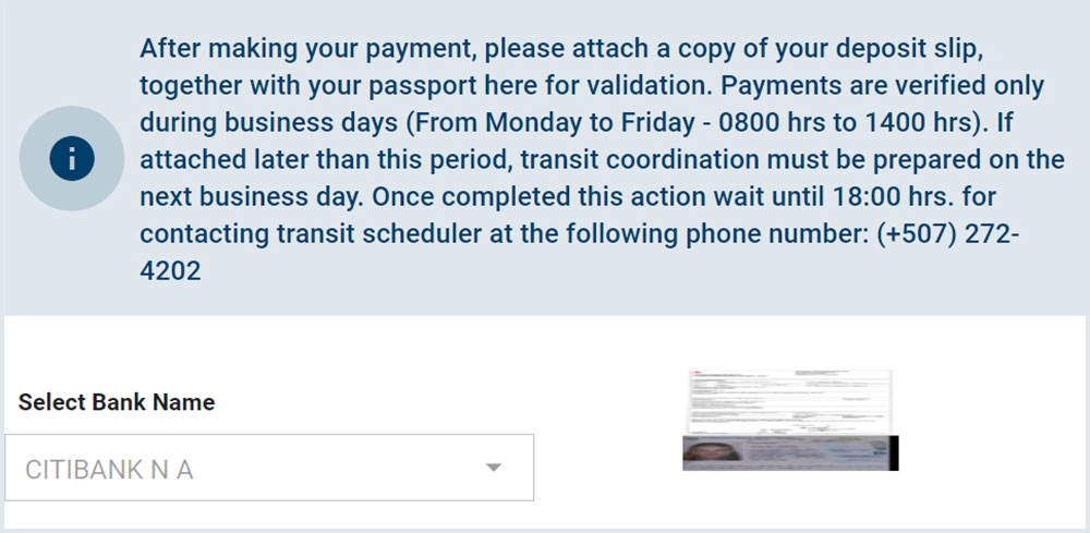 blauwasser_panamakanal_asem_kanaldurchfahrt_ueberweisungsbeleg