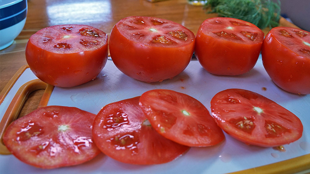 Rezept: Griechische gefüllte Tomaten