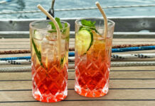 Rezept: Virgin Bitter mit Gurke (Mocktail)